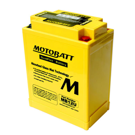 Motobatt 12V AGM Battery - MB12U