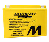 Motobatt 12V AGM Battery - MB16AU