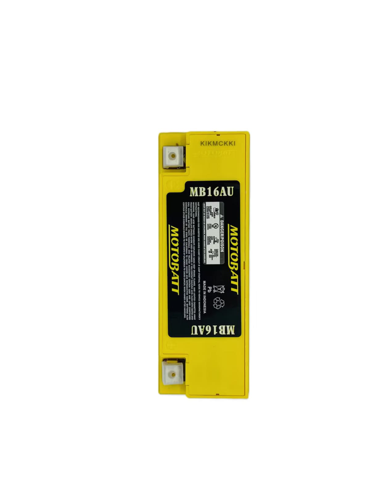 Motobatt 12V AGM Battery - MB16AU