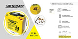 Motobatt 12V AGM Battery - MB51814