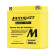Motobatt 12V AGM Battery - MB5U