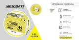 Motobatt 12V AGM Battery - MBT9B-4