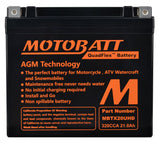 Motobatt 12V AGM Battery - MBTX20UHD