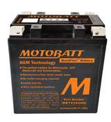 Motobatt 12V AGM Battery - MBTX30UHD