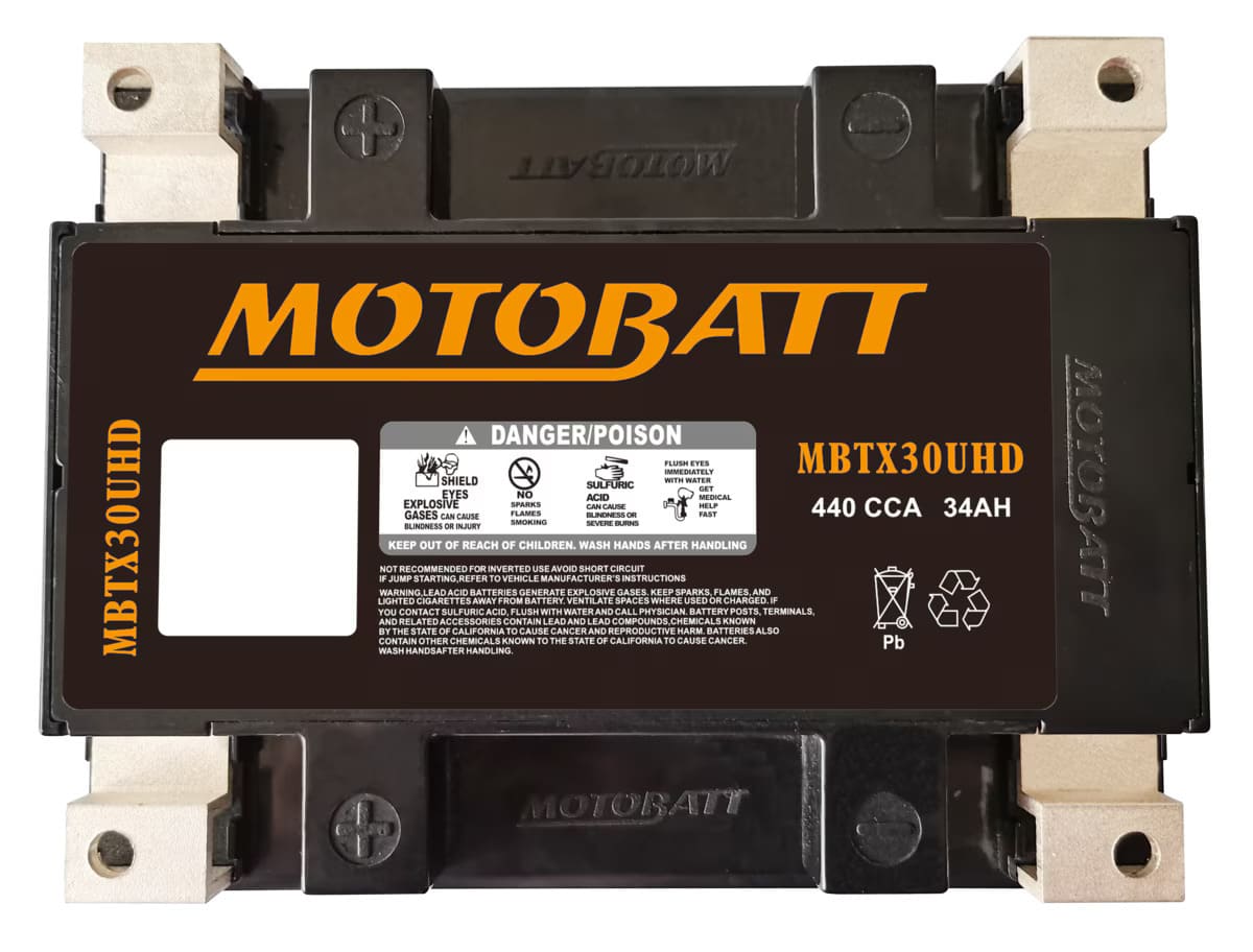 Motobatt 12V AGM Battery - MBTX30UHD