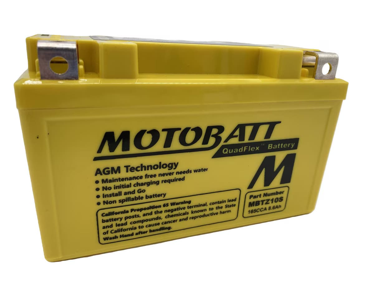 Motobatt 12V AGM Battery - MBTZ10S