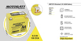 Motobatt 12V AGM Battery - MBTZ7S