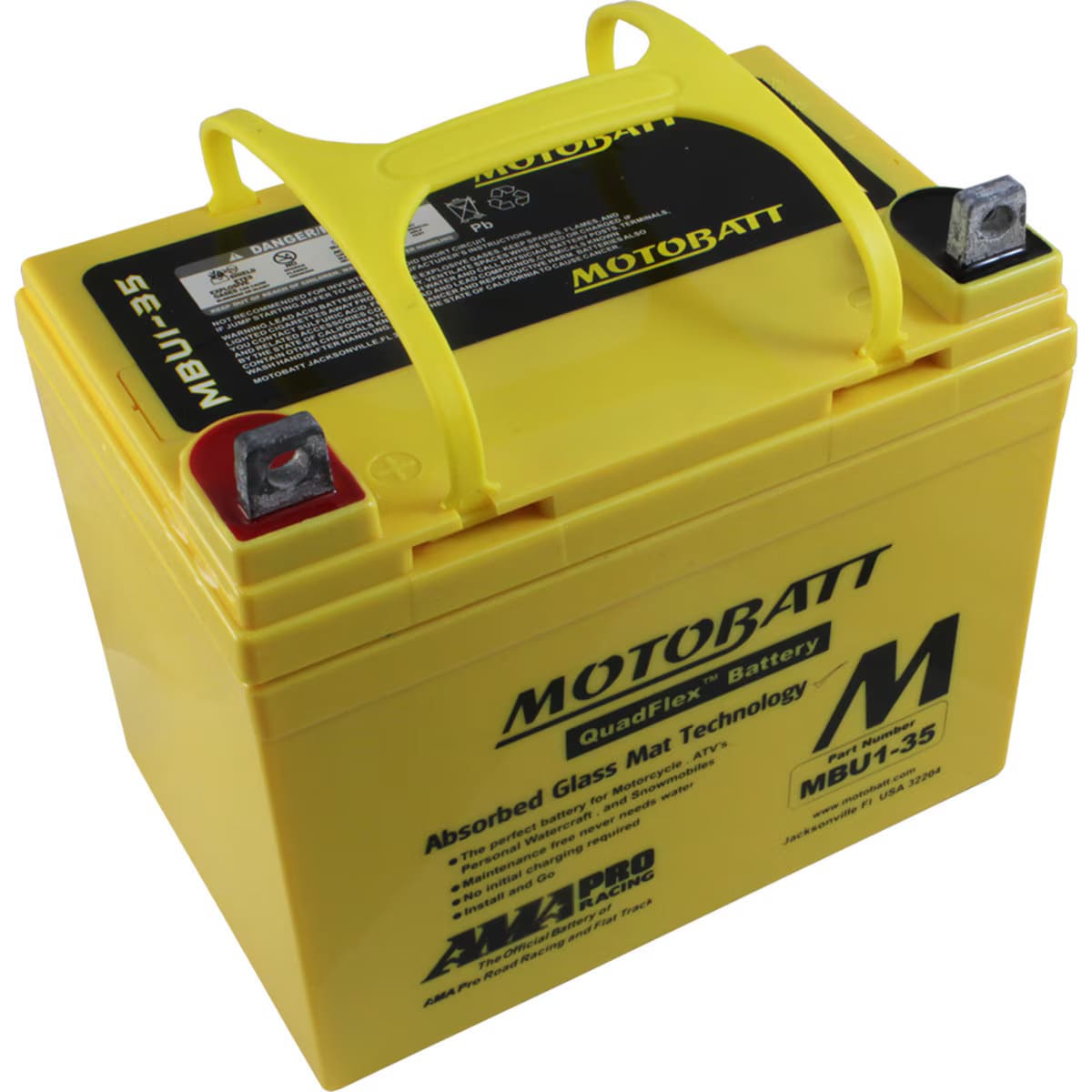 Motobatt 12V AGM Battery - MBU1-35
