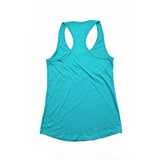 MRC UTV Women's Zebra Tank - Tahiti Blue