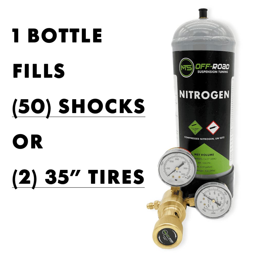 MTS Off-Road Nitrogen Bottle & Regulator Kit