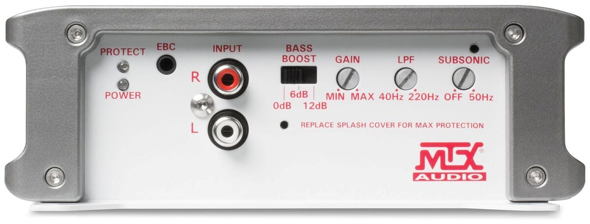 MTX Audio 500-Watt RMS Mono Block Class D Marine Amplifier