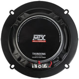 MTX Audio 6.5" 2-Way 60-Watt RMS 4Ω Coaxial Speaker Pair