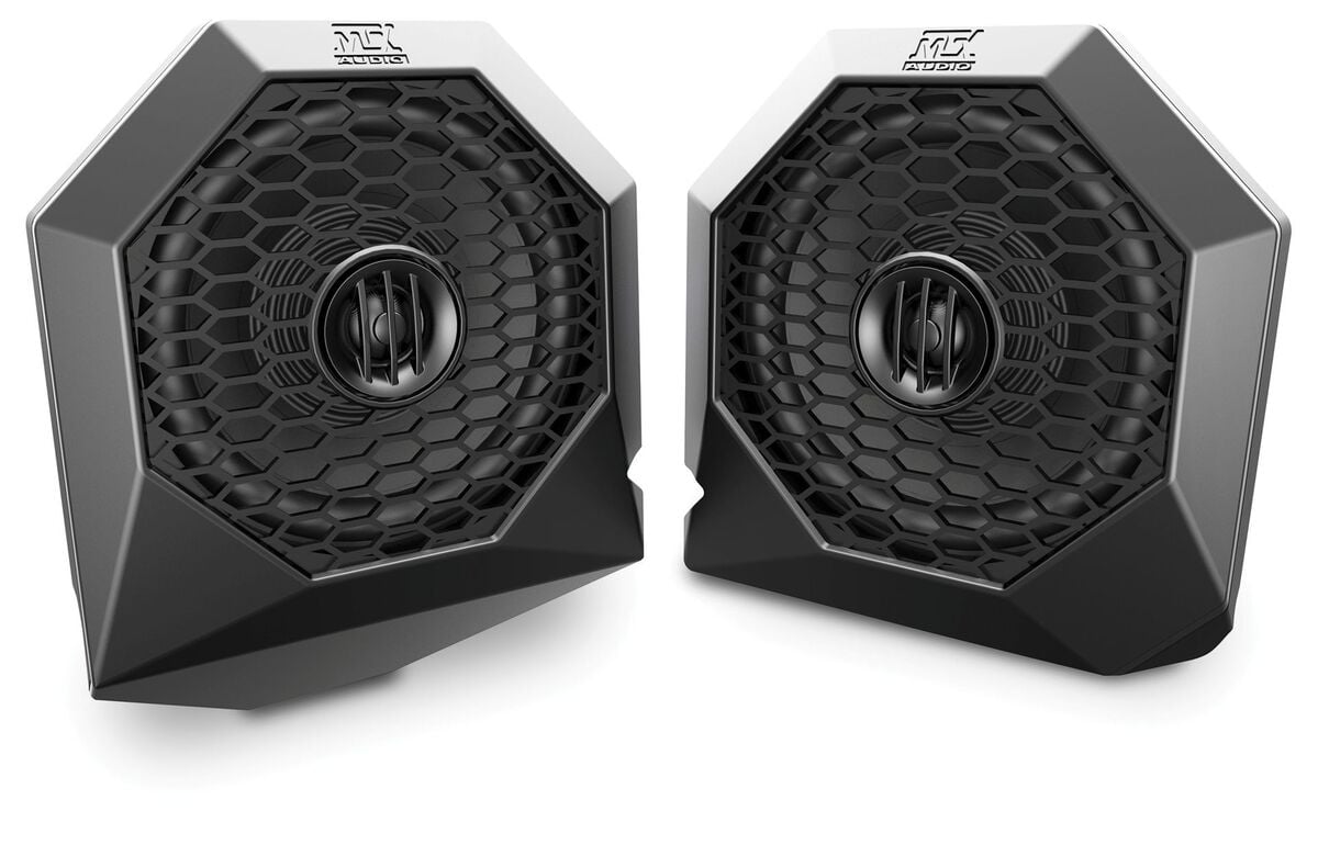 MTX Audio Polaris RZR Audio System With Two Speaker, Dual Amplifier & Single Sub-Woofer