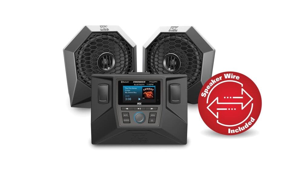 MTX Audio Polaris RZR Two Speaker Audio System