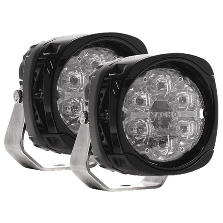 Nacho Offroad Lighting 4" Quatro Spot Beam Output - Pair