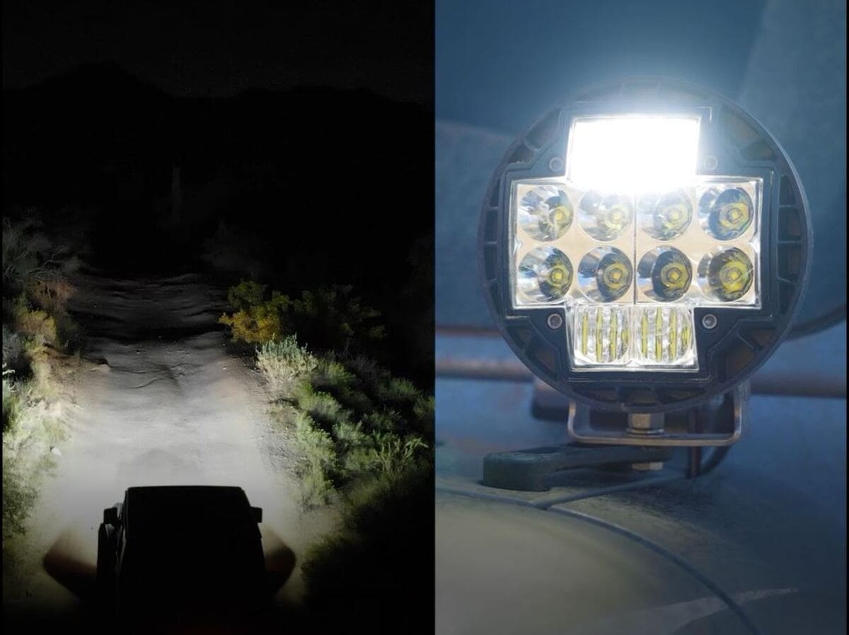 Nacho Offroad Lighting 5.75" TM5 Combo White - Pair