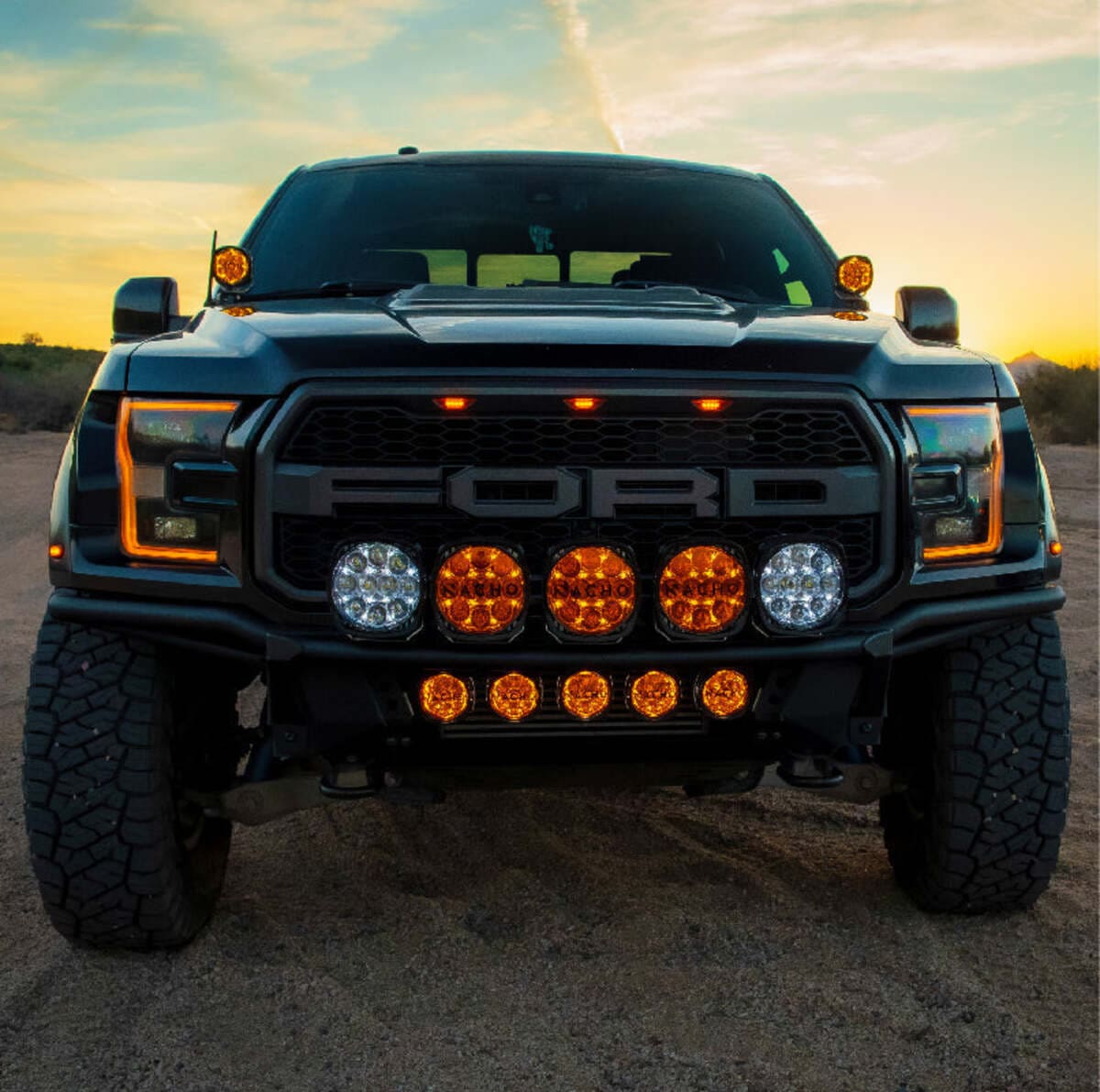Nacho Offroad Lighting Grande Amber/White