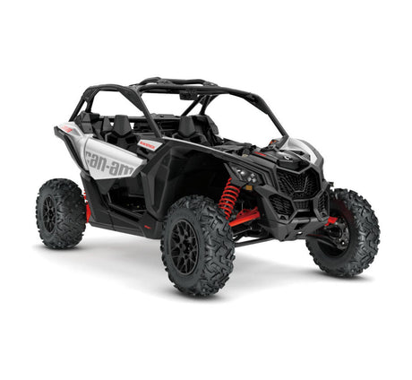 New Ray Toys Can-Am Maverick X3 1:18 Scale - Hyper Silver/Red