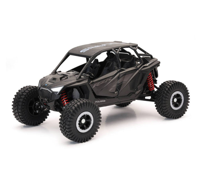 New Ray Toys Polaris RZR Pro R 4 1:18 Scale Rock Crawler - Stealth Black