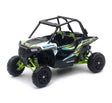 New Ray Toys Polaris RZR XP 1000 1:18 Scale - White Lightning