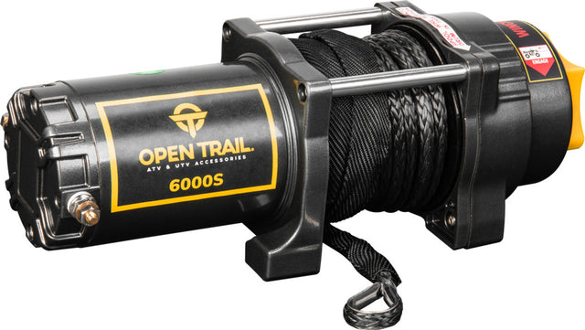 Open Trail 6000lb Synthetic Rope Winch