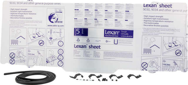 Open Trail Rear Windshield - 457-0153