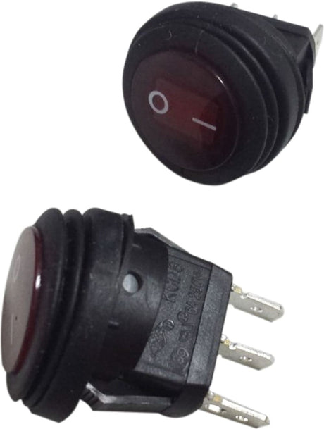 Open Trail Round Rocker Switch