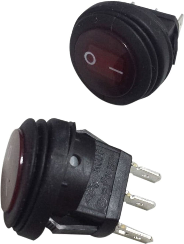 Open Trail Round Rocker Switch