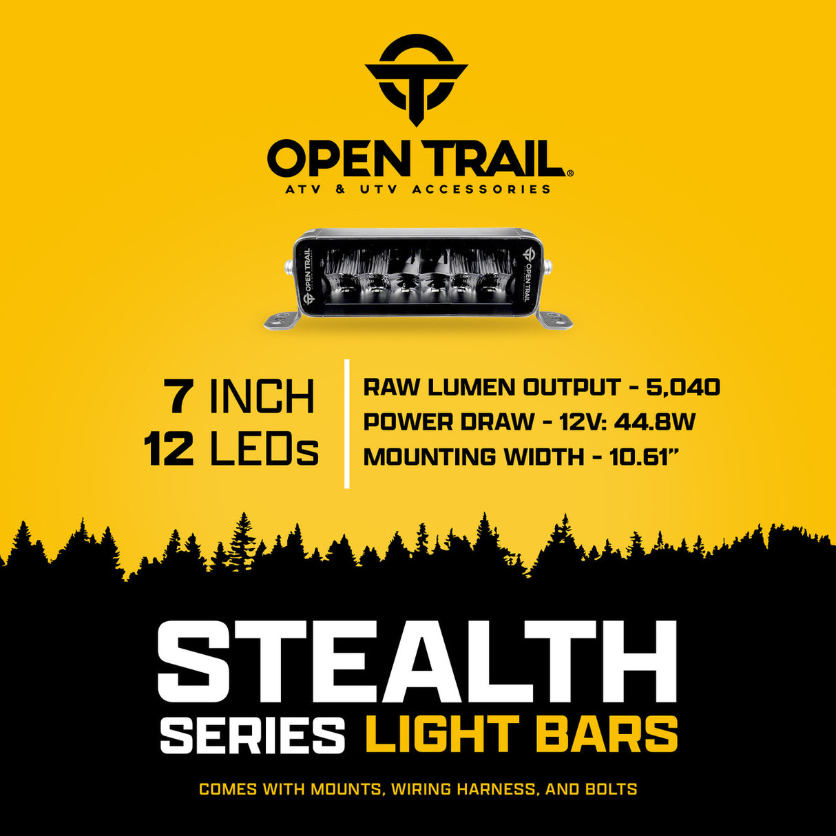 Open Trail Stealth LED Light Bar
