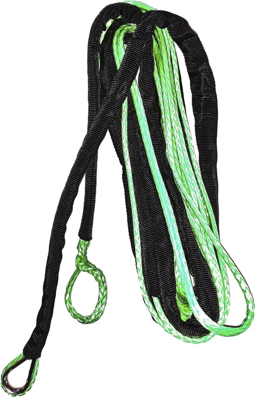 Open Trail Synthetic Winch Rope - Green - 3/16" x 50 ft