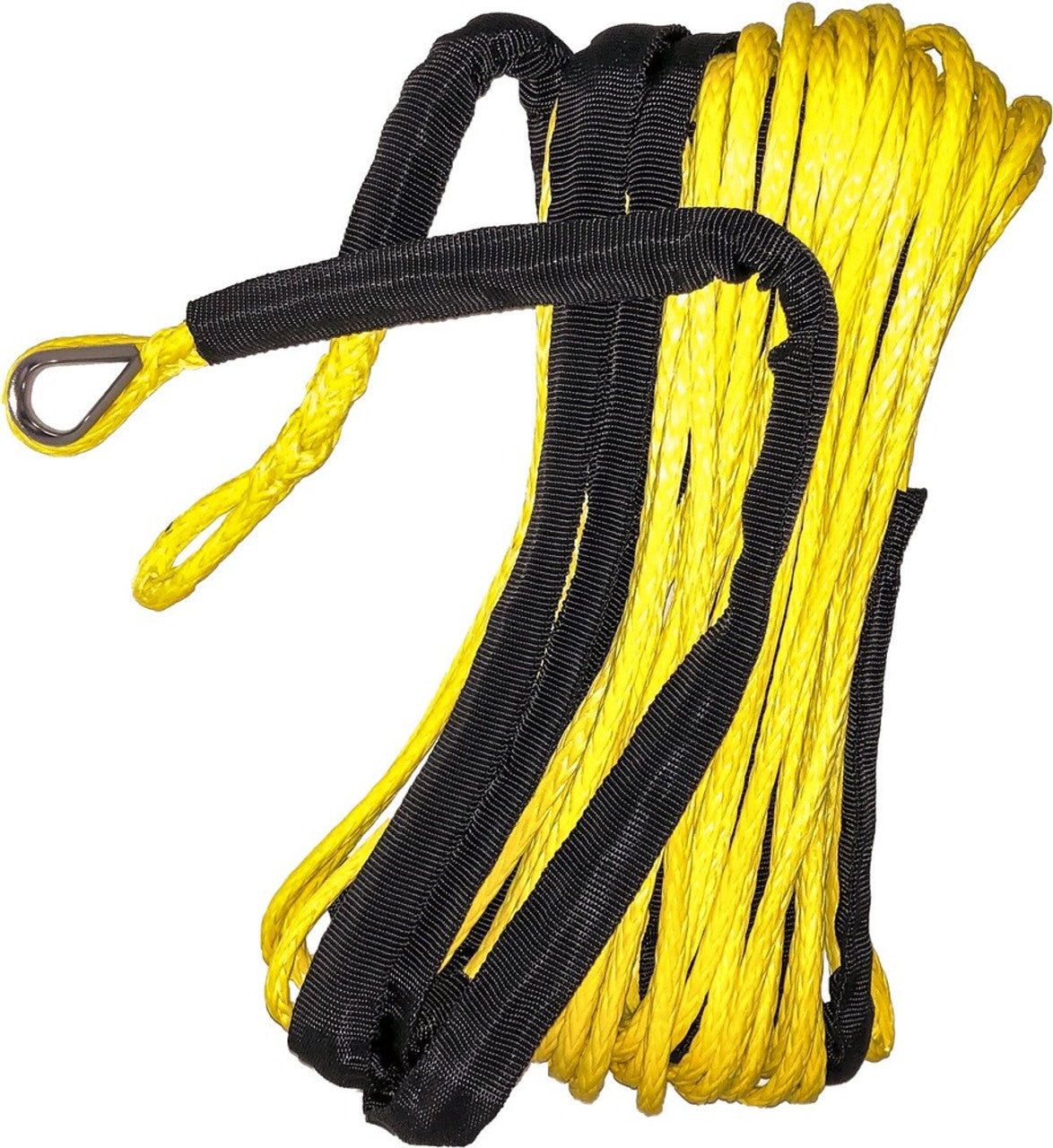 Open Trail Synthetic Winch Rope - Yellow - 3/16" x 50 ft
