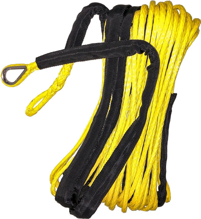 Open Trail Synthetic Winch Rope - Yellow - 3/16" x 50 ft