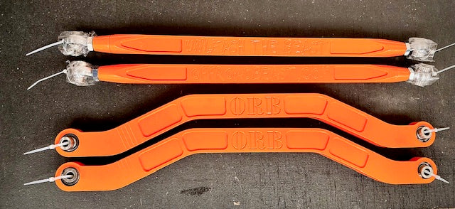 ORB Polaris RZR Pro R/ Turbo R Hd Billet Radius Rod Set