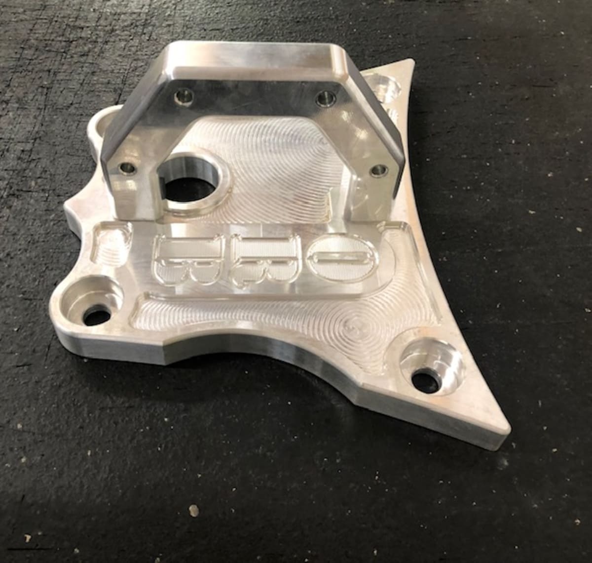 ORB Polaris RZR XP Turbo S Plate/Pull Plate Billet Radius