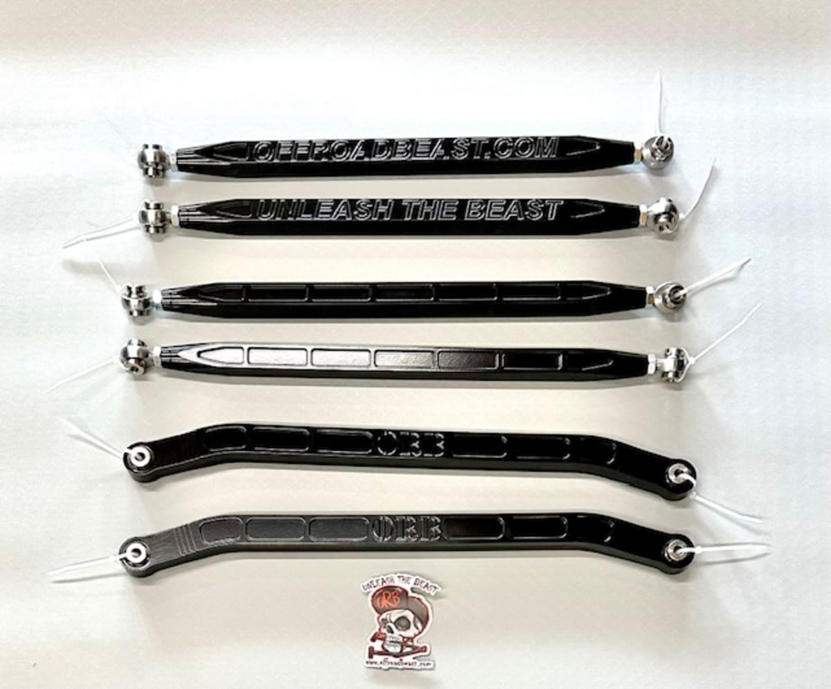 マックイーンページ ORB Segway Villain SX10 WP 72″ HD Billet Style Radius Rod Set