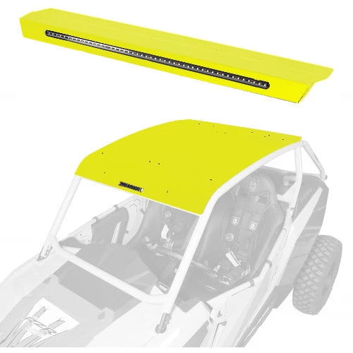 Pro Armor Aluminum Roof with Integrated Rear Lightbar - XP 1000/900