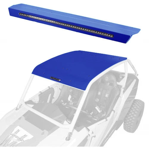 Pro Armor Aluminum Roof with Integrated Rear Lightbar - XP 1000/900