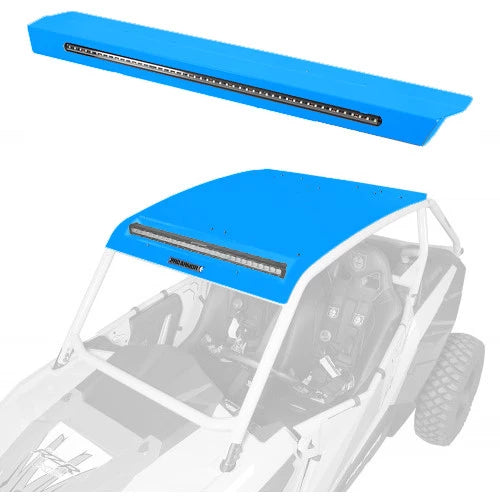 Pro Armor Aluminum Pocket Roof with Integrated Rear Lightbar - XP 1000/900