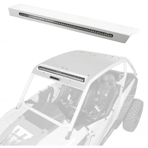 Pro Armor Aluminum Pocket Roof with Integrated Rear Lightbar - XP 1000/900