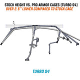 Pro Armor RZR Turbo S4 Baja Cage System-No V Bar