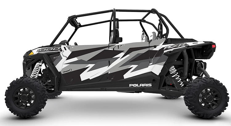 Pro Armor RZR XP4 Stealth Door Graphic White Pearl