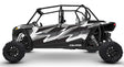 pro armor RZR XP4 Traditional Door Graphic White Pearl & Ride Command