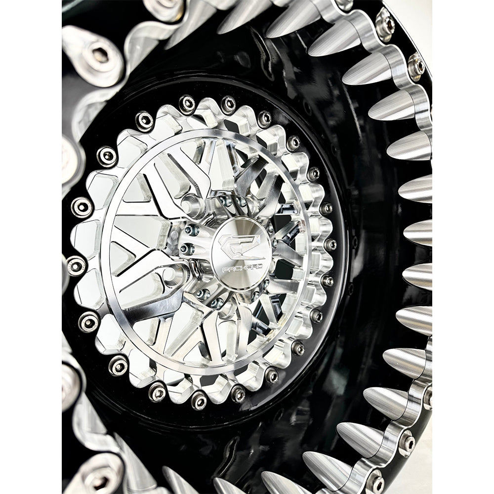 Packard Performance Apollo FF Forged Beadlock Wheel (5 Lug) - Silver