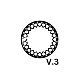 Packard Performance Apollo FF Forged Beadlock Wheel (5 Lug) - Silver