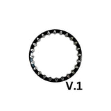 Packard Performance Apollo FF Forged Beadlock Wheel (6 Lug) - Silver