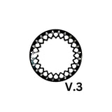 Packard Performance Apollo FF Forged Beadlock Wheel (6 Lug) - Silver