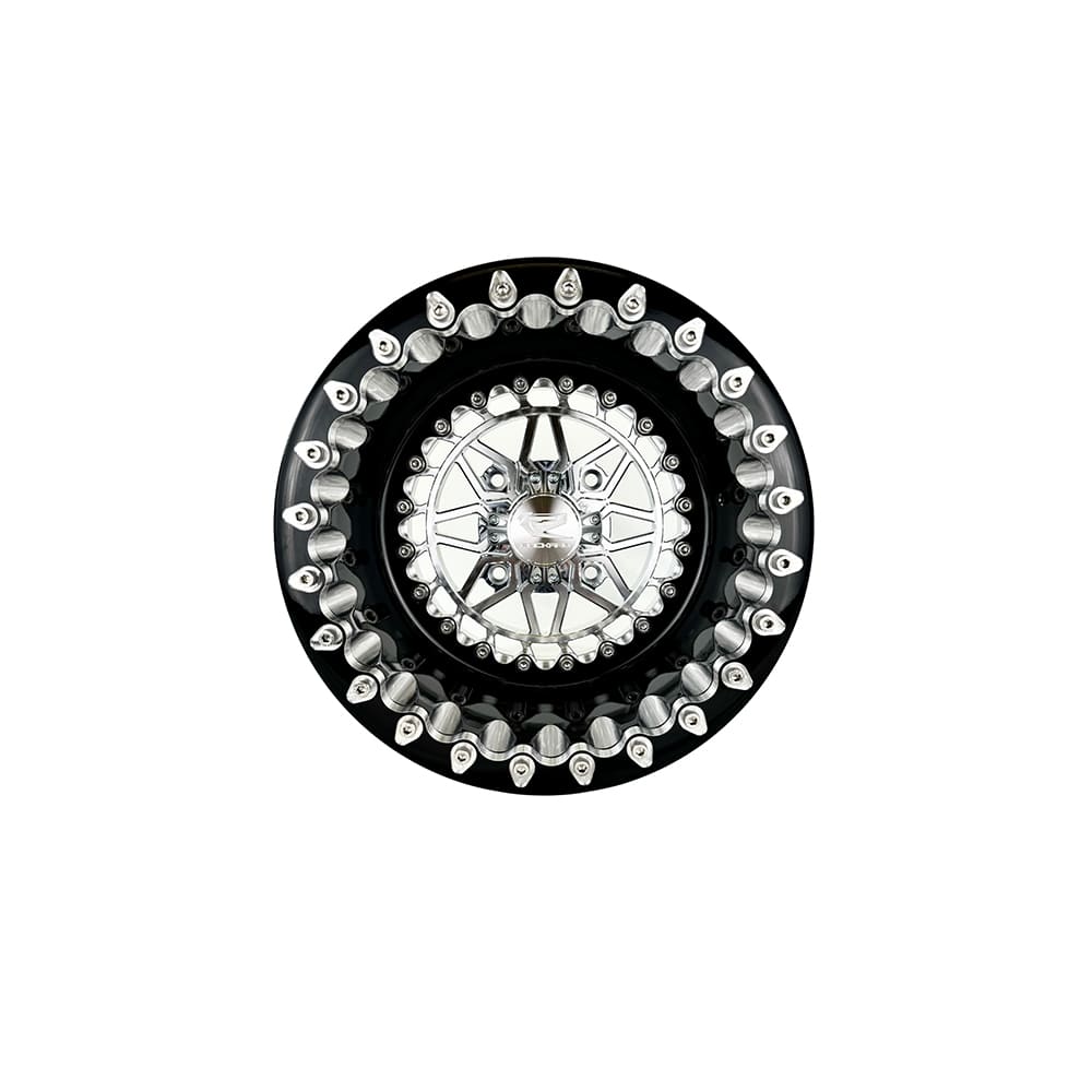 Packard Performance Apollo FF Forged Beadlock Wheel - Silver