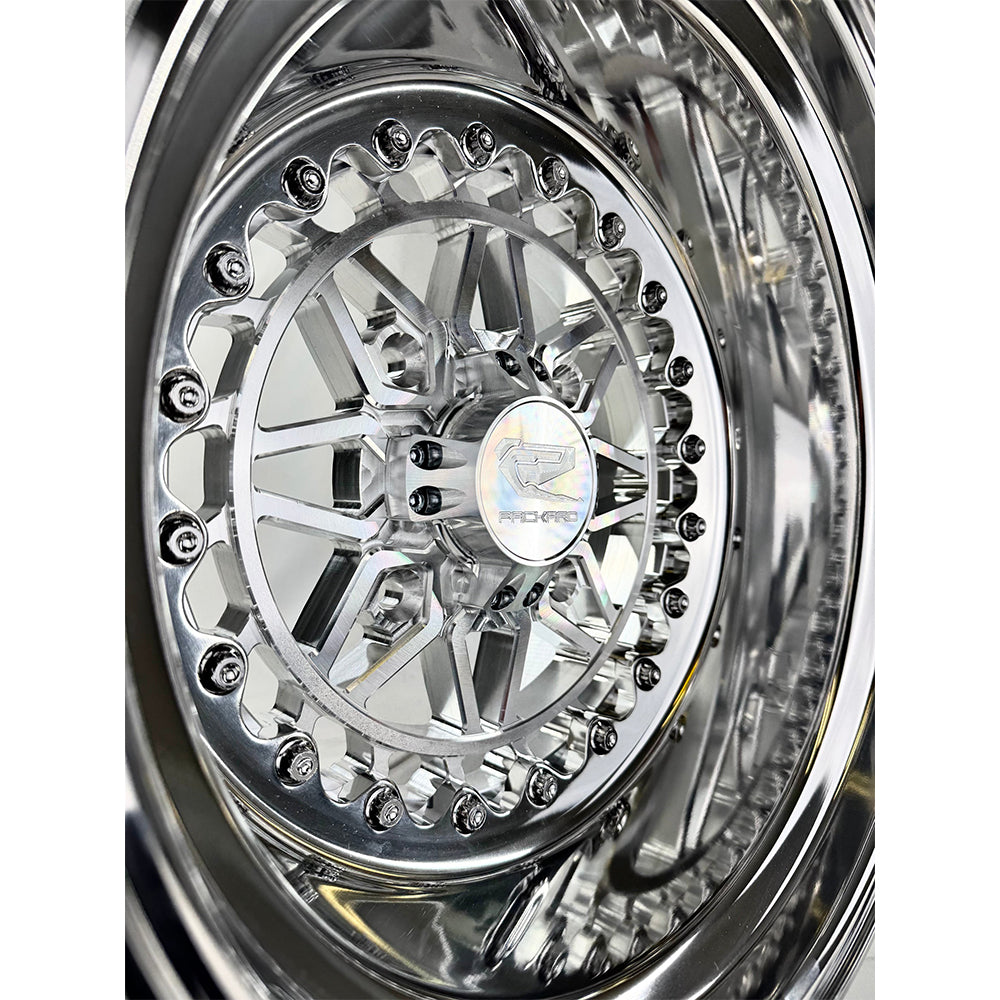 Packard Performance Apollo FF Forged Polished Silver Wheel - 6 Lug