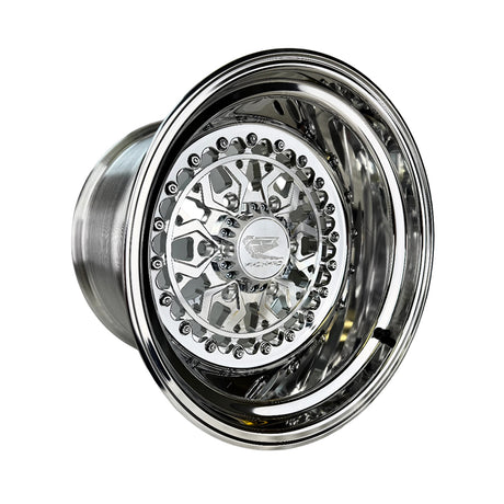 Packard Performance Apollo FF Forged Polished Wheel (6 Lug) - Silver