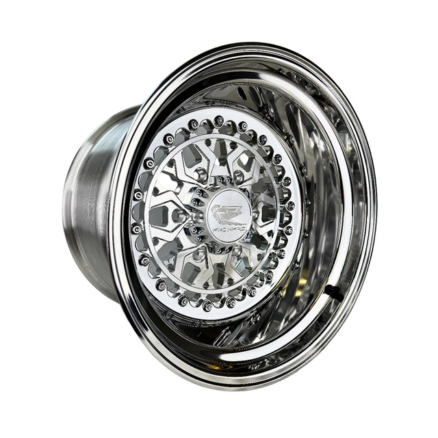 Packard Performance Apollo FF Forged Polished Wheel (6 Lug) - Silver